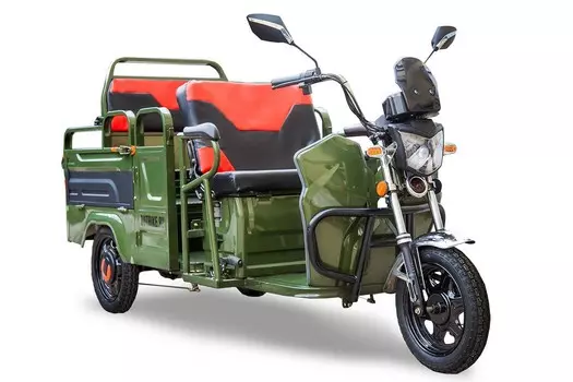 Грузопассажирский трицикл RuTrike Вояж-П 1200 зеленый