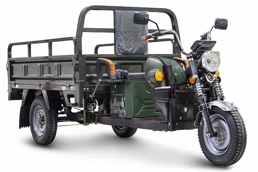 Грузовой электротрицикл RuTrike D4 1800 60V1500W 023293-2493 зеленый