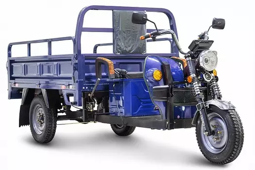 Грузовой электротрицикл RuTrike D4 1800 60V1500W 023293-2494 синий