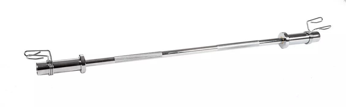 Гриф для штанги D50, L1250 Profi-Fit гладкая втулка, замки-пружины