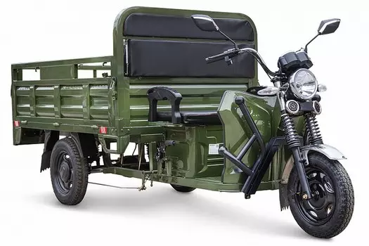 Грузовой электротрицикл RuTrike D4 NEXT 1800 60V1200W 022761-2373 зеленый