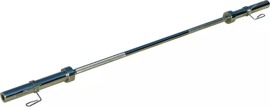 Гриф для штанги D50, L1500 Profi-Fit гладкая втулка, до 150 кг, замки-пружины