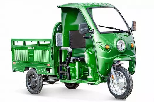 Грузовой электротрицикл RuTrike Гермес Pro 1500 72V1500W 024457-2813 темно-зеленый