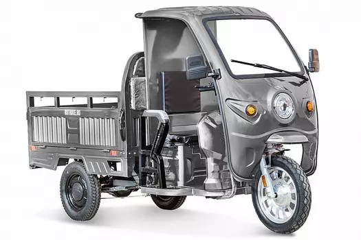 Грузовой электротрицикл RuTrike Гермес Pro 1500 72V1500W 024457-2812 серый