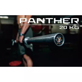 Гриф для штанги IDOL Action Panther мужской Черный Цинк / Яркий Цинк L220см D50мм