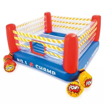 Игровой центр-батут 226х226х110 см Intex Боксерский ринг 48250