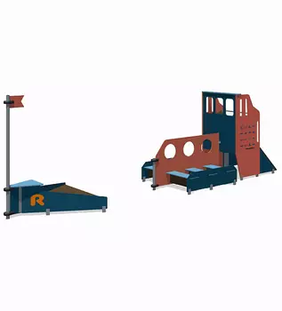 Игровой комплекс quot;Баржа quot; Romana 057.75.00