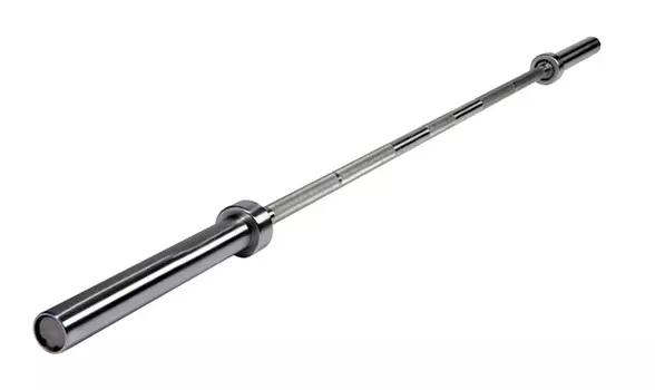 Гриф для штанги олимпийский с упорным подшипником D50, L2200 Original Fit.Tools FT-OB-1000LBS
