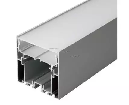 Профиль с экраном S2-LINE-7977-2500 ANOD+OPAL