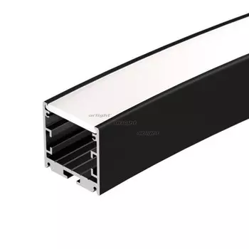 Профиль SL-ARC-3535-D1500-A45 BLACK (590мм, дуга 1 из 8)