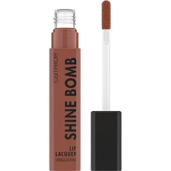 Лак для губ Catrice Shine Bomb № 070 Коричневый Стойкий мгновенный результат Блестящий интенсивный цвет Веганский Без масел Без парабенов Без частиц микропластика 3 мл
