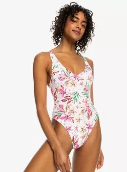 Слитный женский купальник Printed Beach Classics