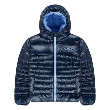 Куртка Levis Sherpa Lined Teen Puffer, синий
