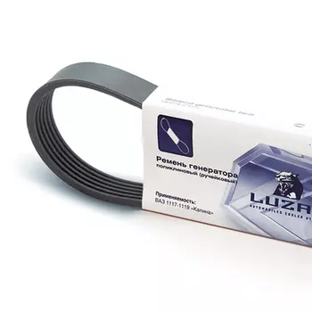 Ремень поликлиновой Daewoo Lanos/Nexia DOHC 16V 5РК1008 (LUZAR)