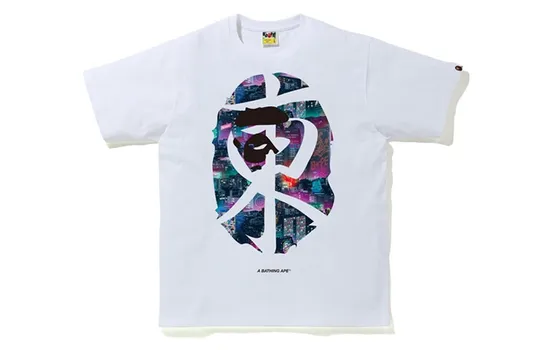 Футболка унисекс A BATHING APE, Белый