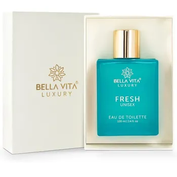 Bella Vita Luxury FRESH Eau De Toilette Духи унисекс для мужчин и женщин с бергамотом, иланг-илангом | Освежающий аромат EDT Long Lasting Fragrance Scent, 100 мл 20 ml