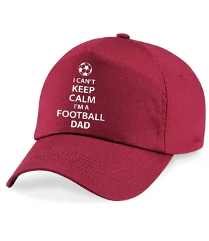 Бейсбольная кепка I Can't Keep Calm Football Dad 60 SECOND MAKEOVER, коричневый