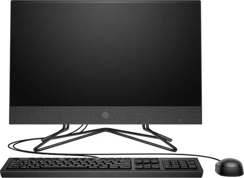 Моноблок 21,5'' HP 200 G4 6D418EA/16GB i5-1235U/16GB/512GB SSD/Iris Xe Graphics/1920x1080 IPS/WiFi/BT/cam/клавиатура/мышь/noOS/black