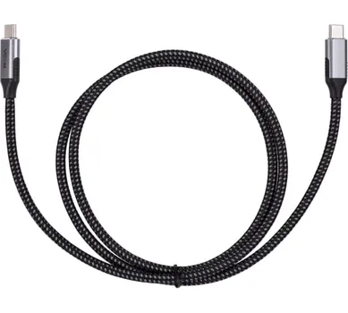 Кабель интерфейсный VCOM CU420M-1M USB3.2 Gen2X2, CM/CM, 20Gbs, 100WT, 4KX60Hz, All shell, 1m