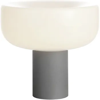 Настольная лампа ST Luce Ripple SL6014.504.01 Серый/Молочный LED 1*5W