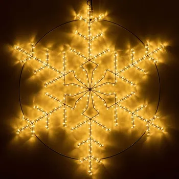 Световая фигура светодиодная ARD-SNOWFLAKE-M3-920x920-432LED Warm (230V, 30W) (Ardecoled, IP65) 034251