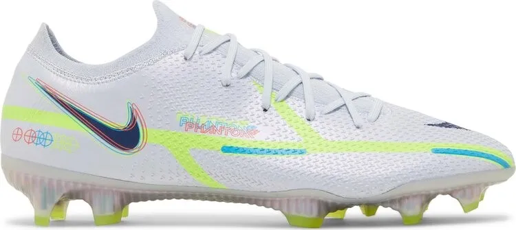 Бутсы Nike Phantom GT2 Elite FG 'Grey Volt', серый