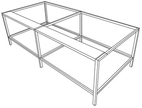 Стол Evolution Bench 240 для резака Evolution E2 (2.1 м)