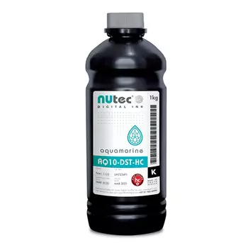 Сублимационные чернила AQUAMARINE AQ10-DST-HC, черные, бутыль 1 л (F661.1140)
