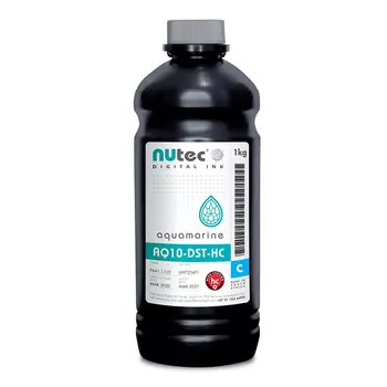 Сублимационные чернила AQUAMARINE AQ10-DST-HC, голубые, бутыль 1 л (F661.1137)