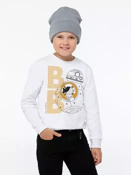 Свитшот детский BB-8 Droid, белый, 10 лет (130-140 см)