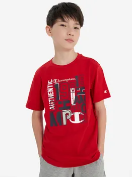 Футболка для мальчиков Champion, Красный