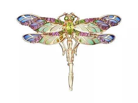 Броши PLATINA Jewelry 04-0207-00-711-1110-57
