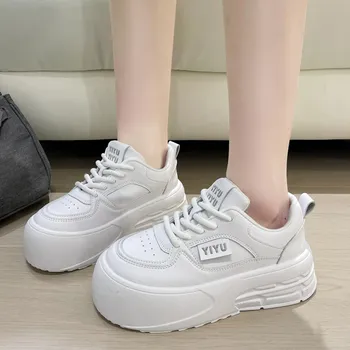Женские кроссовки для бега Zapatillas Mujer, новые модные повседневные кроссовки для ходьбы, дышащие женские кроссовки для бега на шнуровке 35