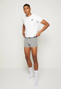 Трусики BASIC 2 PACK Puma, цвет blue/grey melange