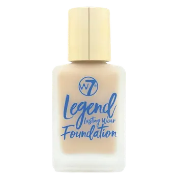 Стойкая тональная основа для лица цвета желтого цвета W7 Legend, 28 мл