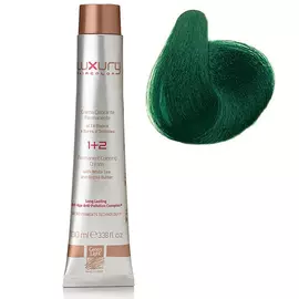 Стойкая крем-краска Зеленый Luxury Hair Color Green