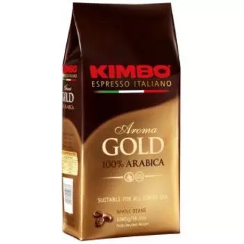 Кофе Kimbo Aroma Gold 100\% Arabica, 1кг (В зернах)