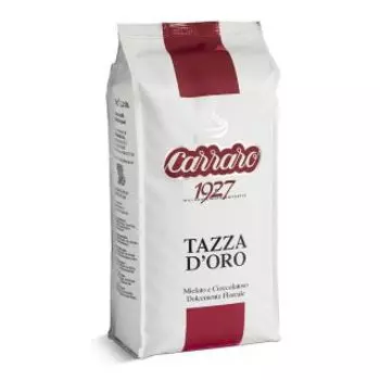 Кофе Carraro Tazza D Oro, 1кг (в зернах)