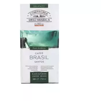 Кофе CDA Puro Arabica Brasil Santos 500г (в зернах)