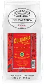 Кофе CDA Puro Arabica Colombia Medellin Supremo 500г (в зернах)