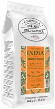 Кофе CDA Puro Arabica India Monsooned Malabar 500г (в зернах)