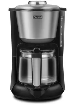 Кофеварка Rondell RDE-1100 серебристый