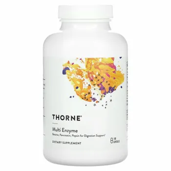 Thorne Research, B.P.P., (бетаин/пепсин/панкреатин), пищеварительные ферменты, 180 капсул