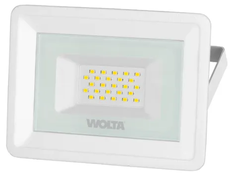 Прожектор светодиодный WOLTA WFL-20W/06W 20Вт 5700К IP65 Белый