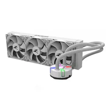 Жидкостное охлаждение Zalman Reserator5 Z36 для Socket 115x/2066/2011/2011-3/1200/AM4/AM3/AM3+/FM1/FM2/FM2+, 3x120мм, ARGB (Zalman Reserator5 Z36 White)