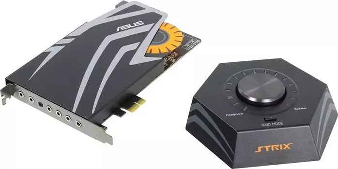 Звуковая карта внутренняя ASUS Strix Raid PRO, 7.1, PCI-E