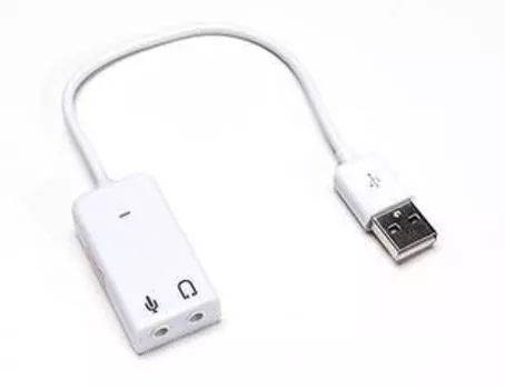 Звуковая карта внешняя C-media USB TRAA71, 2.0 (7.1 virtual), USB, Retail (ASIA USB 8C V)