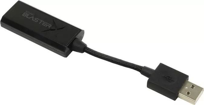 Звуковая карта внешняя Creative Sound BlasterX G1, 7.1, USB 2.0 (70SB171000000)