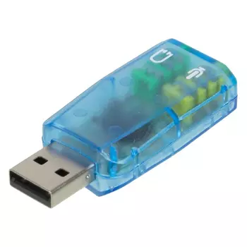 Звуковая карта e2e4 3D-Audio, 2.0, USB, Retail (OT-3DAUD20USB)