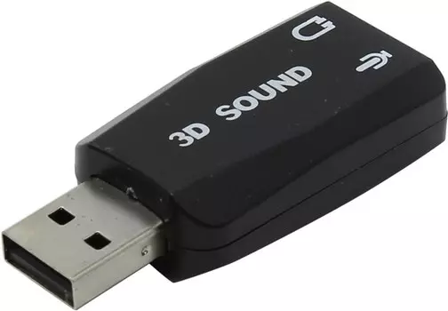Звуковая карта внешняя Orient AU-01(N), 2.0, USB, Bulk